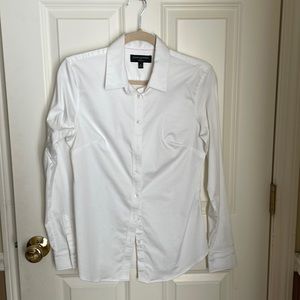 Banana republic white dress shirt 6